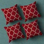 Geometric Cushion/Pillow Covers _16 x 16 Inch _Set Of 4