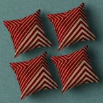 Geometric Cushion/Pillow Covers _16 x 16 Inch _Set Of 4
