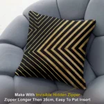 Striped Cushion/Pillow Covers _16 x 16 Inch _Set Of 4 - Image 2