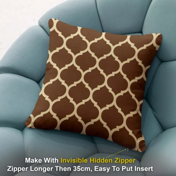 Geometric Cushion/Pillow Covers _16 x 16 Inch _Set Of 4 - Image 2