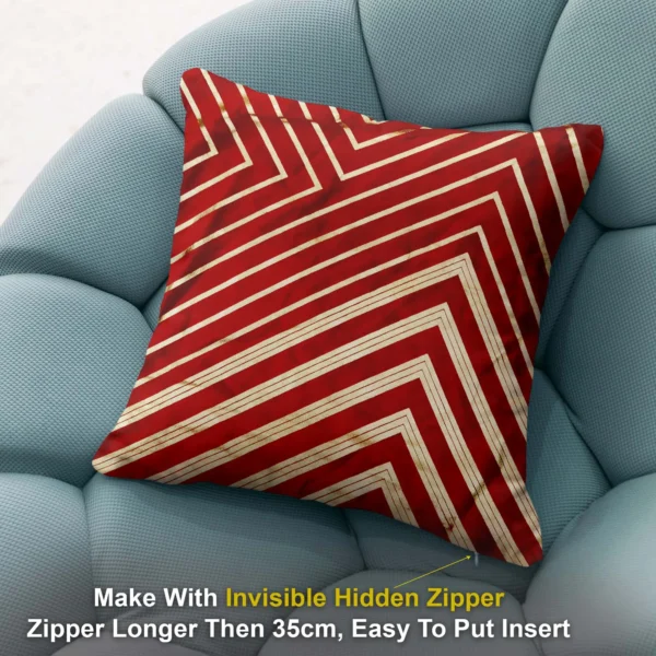 Geometric Cushion/Pillow Covers _16 x 16 Inch _Set Of 4 - Image 2