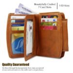 Ladies Clutch & Waist Belt Combo |Casual Jeans Belt Combo Gift For Women |RFID Leather Card Holder and Casual Belt Combo Gift For Girlfriend|Gift For Women - Image 2