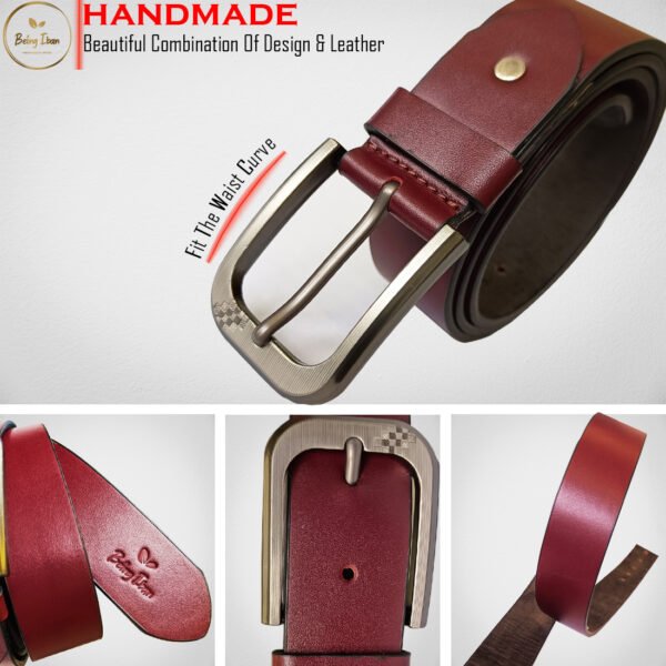 Genuine Leather Handbag & Belt Combo Gift Set For Women |RFID Leather Purse and Casual Jeans Belt Combo Gift For Girlfriend | Leather Clutch and Belt Gift Hamper for Women - Image 8