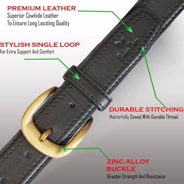 Ladies Clutch & Waist Belt Combo |Casual Jeans Belt Combo Gift For Women |RFID Leather Card Holder and Casual Belt Combo Gift For Girlfriend|Gift For Women - Image 5