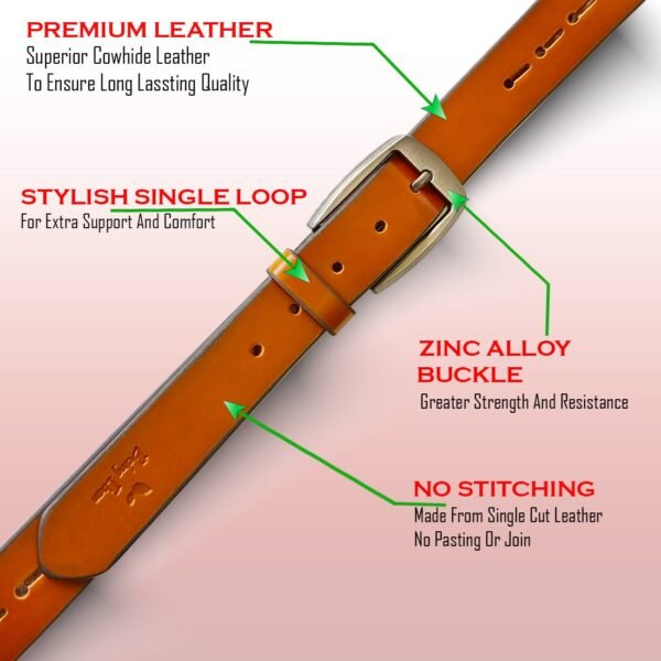 Ladies Clutch & Waist Belt Combo |Casual Jeans Belt Combo Gift For Women |RFID Leather Card Holder and Casual Belt Combo Gift For Girlfriend|Gift For Women - Image 2