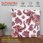 Tribal Elephant Animal Print Cushion Cover 16x16 Inch_Set Of 4 - Image 3