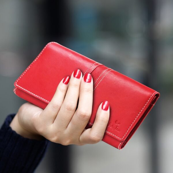 Ladies Clutch & Waist Belt Combo |Casual Jeans Belt Combo Gift For Women |RFID Leather Card Holder and Casual Belt Combo Gift For Girlfriend|Gift For Women - Image 6