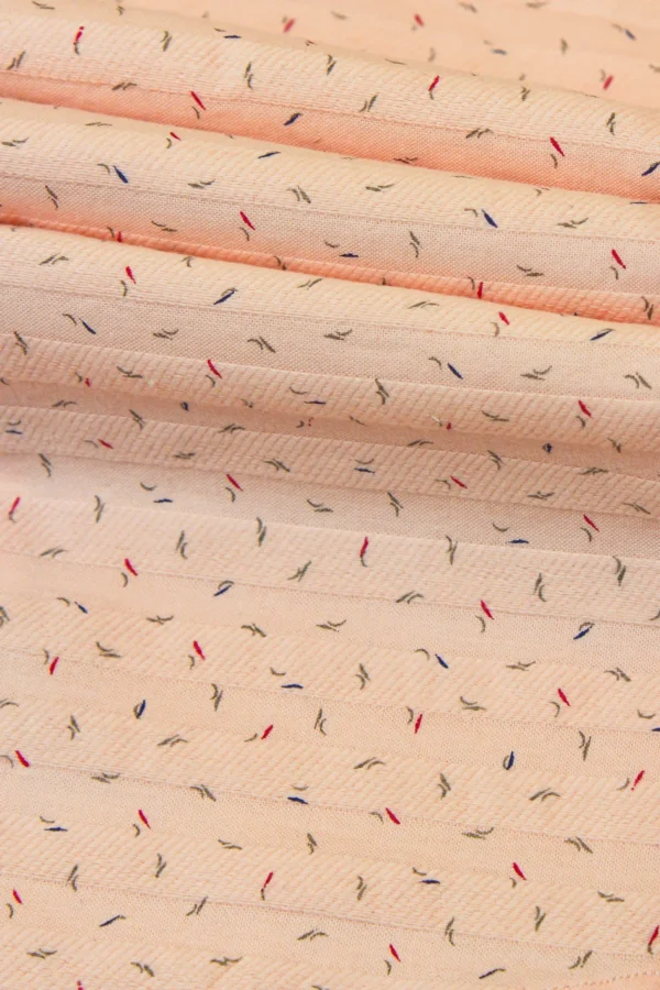 Men's Floral Print Shirt for Casual Wear|Shirt for Everyday Wear|Peach Printed Casual Shirt - Image 4