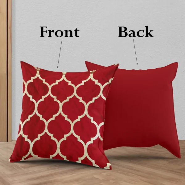 Geometric Cushion/Pillow Covers _16 x 16 Inch _Set Of 4 - Image 3