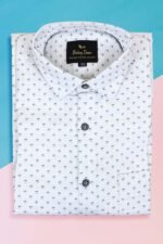 Casual Shirt for Men | Shirt for Men | Men Stylish Shirt | Men Printed Shirt | Men Print Shirt | Men's Shirt_White