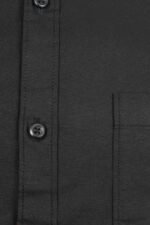 Mens Full Sleeve Casual Shirts | Stylish Black Shirts |Formal Shirts|Solid Black Shirt For Men - Image 6