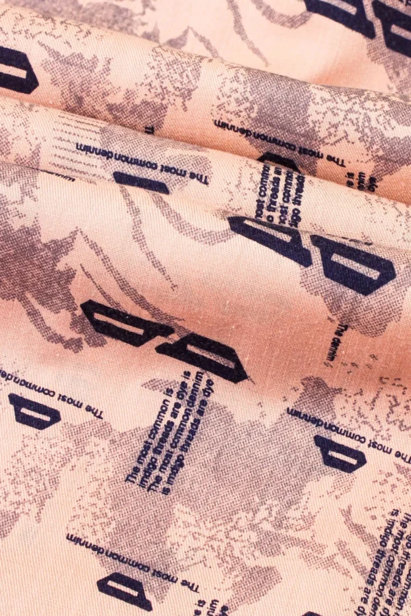 Men's Floral Print Shirt for Casual Wear|Shirt for Everyday Wear|Light Pink Printed Casual Shirt - Image 5