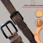 Mens Genuine Leather Wallet And Belt Combo Gift Set For Men |RFID Leather Card Holder and Belt Combo Box | Leather Wallet and Belt Gift Hamper for Men - Image 10
