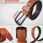 Mens Genuine Leather Wallet And Belt Combo Gift Set For Men |RFID Leather Card Holder and Belt Combo Box | Leather Wallet and Belt Gift Hamper for Men - Image 3