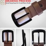 Mens Genuine Leather Wallet And Belt Combo Gift Set For Men |RFID Leather Card Holder and Belt Combo Box | Leather Wallet and Belt Gift Hamper for Men - Image 2