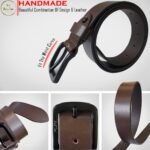Mens Genuine Leather Wallet And Belt Combo Gift Set For Men |RFID Leather Card Holder and Belt Combo Box | Leather Wallet and Belt Gift Hamper for Men - Image 4