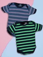 Unisex Infants Baby Boys And Baby Girls Multi Color Outfit_100% Cotton Pack Of 2
