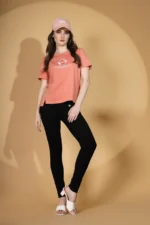 Women High Waisted Black Jegging - Image 5