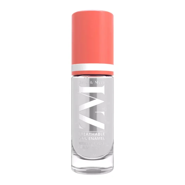 51kwzxdbhtl-sl1500-65cdc22bb7092 ZM Zayn & Myza Breathable Nail Enamel - Top Glaze | Smooth Application | Quick-Drying I Longlasting I Chip-Defiant I Water Permeable | Glossy Finish | 100% Vegan, 6 ml - Image 1