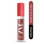 ZM Transfer-Proof Power Matte Finish, Liquid Lip Colour, 6 ml (Earthy Brown)