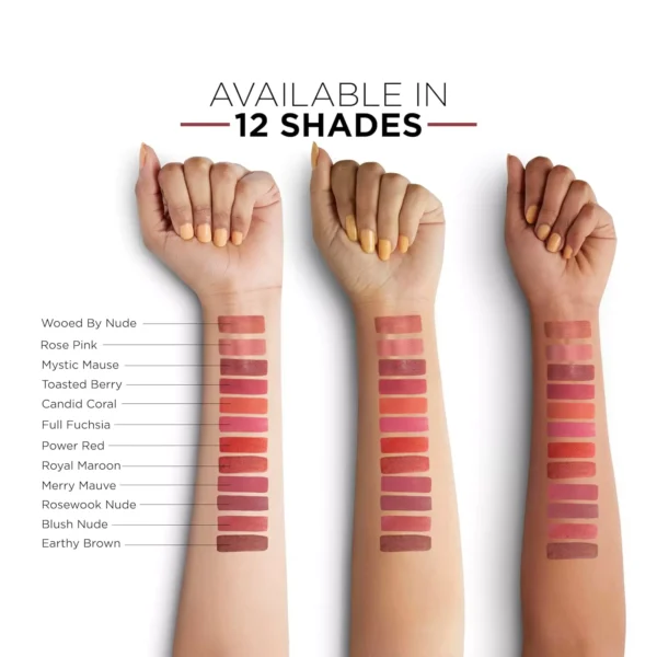 8904390205569-6-65cb185e0040d ZM Zayn & Myza Transfer-Proof Power Matte Finish, Liquid Lip Colour, 6 ml (Blush Nude) - Image 9