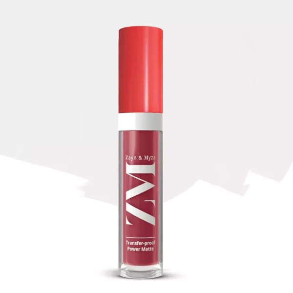 8904390205576-31-65cb182899583 ZM Zayn & Myza Transfer-Proof Power Matte Finish, Liquid Lip Colour, 6 ml (Blush Nude) - Image 1
