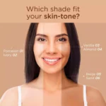 ZM Zayn & Myza Game Face On | 12Hrs Lasting, Hydrating & Waterproof | SPF 25 Liquid Foundation (Sand, 30 ml) - Image 5