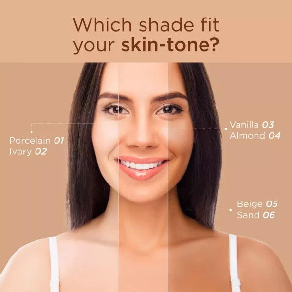 ZM Game Face on Liquid Foundation 12hour Long-lasting | Smudge-Proof | Transfer Proof | SPF 25 (vanilla) - Image 5