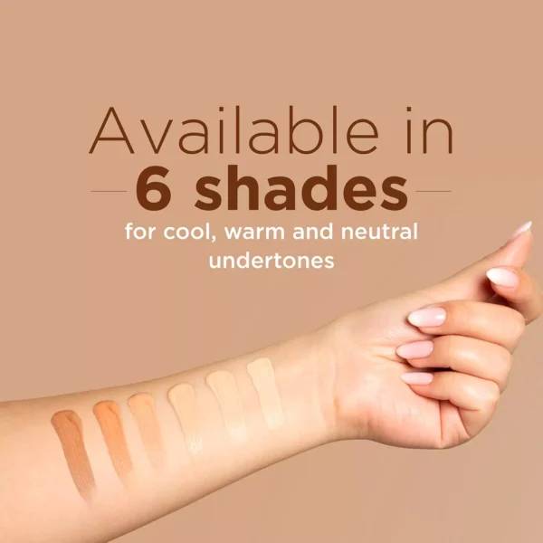 ZM Game Face on Liquid Foundation 12hour Long-lasting | Smudge-Proof | Transfer Proof | SPF 25 (vanilla) - Image 7