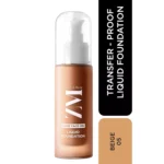 ZM Game Face on Liquid Foundation 12hour Long-lasting | Smudge-Proof | Transfer Proof | SPF 25 (Beige)
