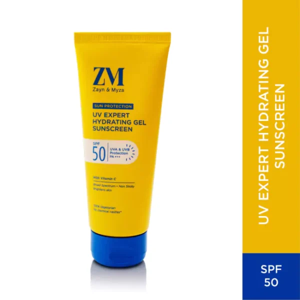8904390208720_1 ZM Zayn & Myza UV Expert Hydrating Gel Sunscreen With Vitamin C SPF 50 - Image 1