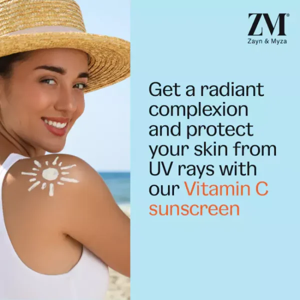 ZM Zayn & Myza UV Expert Daily Sunscreen With Vitamin C SPF 30 - Image 7