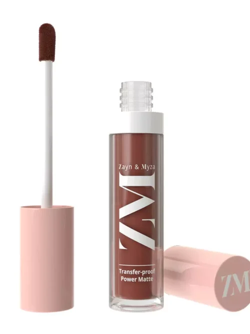 ZM Transfer-Proof Power Matte Finish, Liquid Lip Colour, Wooed By Nude, 6 ml