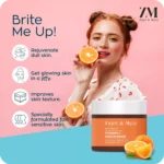 ZM Zayn & Myza Vitamin C Kaolin Cream Face Mask - For Glowing, Hydrated & Nourished Skin I No Chemical Nasties, For All Skin Types, 50 g - Image 3