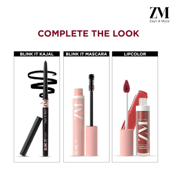 8904406198830_6 ZM Zayn & Myza Transfer-Proof Power Matte Finish, Liquid Lip Colour, 6 ml (Blush Nude) - Image 7