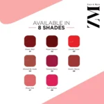 ZM Transfer-Proof Power Matte Finish, Liquid Lip Colour, Power Red, 6 ml - Image 5