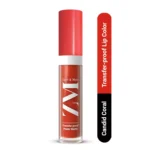 ZM Transfer-Proof Power Matte Finish, Liquid Lip Colour, Candid Coral, 6 ml
