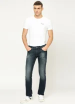 Pepe Jeans Men's Vapour Slim Fit Mid Waist Lightly Fade Jeans