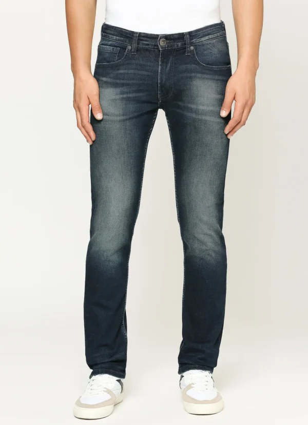 Pepe Jeans Men's Vapour Slim Fit Mid Waist Lightly Fade Jeans - Image 2