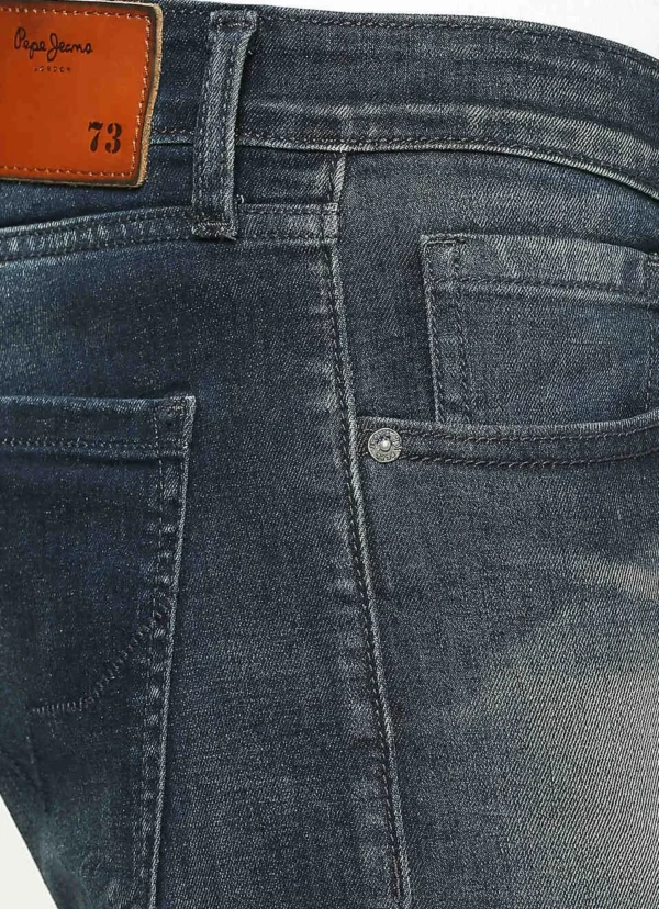 Pepe Jeans Men's Vapour Slim Fit Mid Waist Lightly Fade Jeans - Image 5