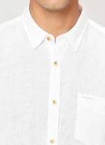 PEPE JEANS WHITE PATCH POCKET FULL SLEEVE SHIRT - Image 6