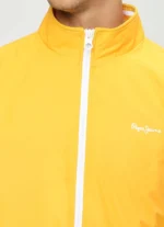 PEPE JEANS YELLOW LIGHTWEIGHT FULL SLEEVE JACKET - Image 5