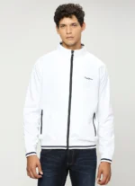 PEPE JEANS WHITE LIGHTWEIGHT FULL SLEEVE JACKET - Image 2