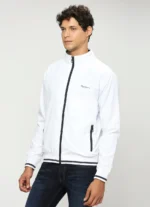 PEPE JEANS WHITE LIGHTWEIGHT FULL SLEEVE JACKET - Image 4