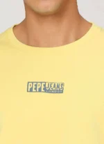 PEPE JEANS GRAPHIC PRINT FULL SLEEVE SWEATSHIRT YELLOW - Image 5