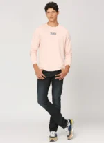 PEPE JEANS GRAPHIC PRINT FULL SLEEVE SWEATSHIRT LIGHT PINK - Image 6