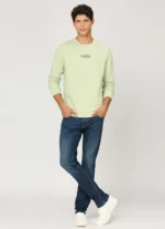 PEPE JEANS GRAPHIC PRINT FULL SLEEVE SWEATSHIRT LIGHT PINK - Image 3