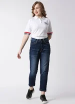 High Rise Relaxed Fit Women’s Jeans/Denim Pant/Ladies Mom Blue Jeans