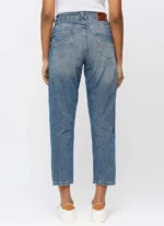High Rise Relaxed Fit Women’s Jeans/Denim Pant/Ladies Mom Blue Jeans - Image 3