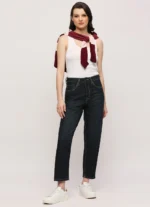 High Waist Relaxed Fit Women’s Jeans/Denim Pant/Ladies Mom Blue Jeans
